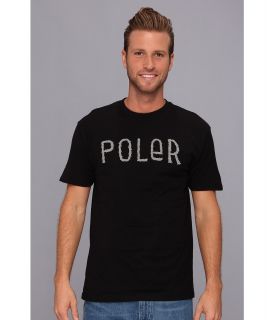 Poler Furry Font T Shirt Mens T Shirt (Black)