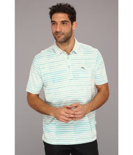 Tommy Bahama Bali Reef Polo Mens Short Sleeve Pullover (Blue)