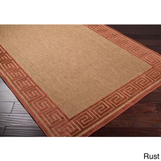 Meticulously Woven Megan Transitional Bordered Indoor/ Outdoor Area Rug (39 X 58)