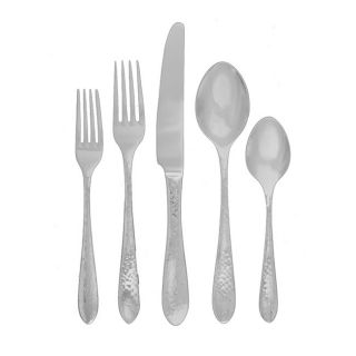 Ginkgo Starlight 65 piece Stainless Steel Flatware Set