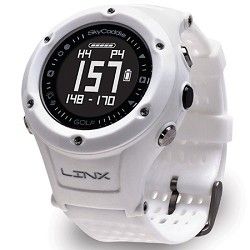 SkyCaddie LINX GPS Golf Watch   White