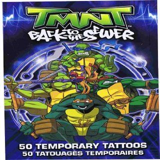 Tmnt Back to the Sewer 50 Temporary Tattoos  Beauty