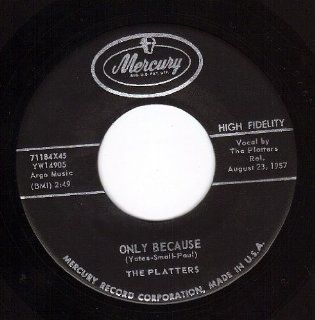 ONLY BECAUSE/THE MYSTERY OF YOU/45/7" Music