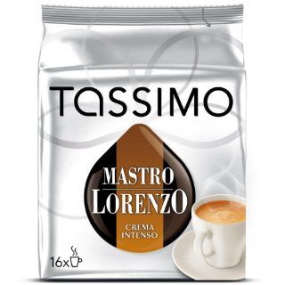 Tassimo Mastro Lorenzo Crema Intenso, 16 T Discs  Grocery & Gourmet Food