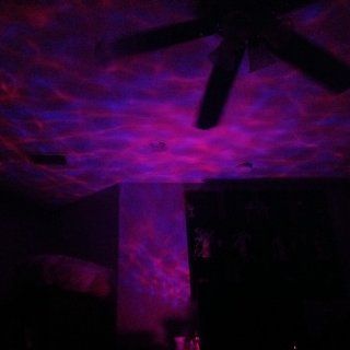 BeesClover Multicolor Ocean Wave Light Projector, 12 LED, BLUE, RED, GREEN, MULTICOLOR,  iPhone Speaker LED Night Light, Christmas Gift   Star Light