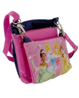 Christmas Gift   Walt Disney Princess 3 in 1 Shoulder Bag   Size Approximately 9" X 8" Toys & Games