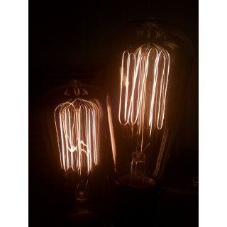 60 Watt Vintage Reproduction Original Edison Light Bulb   Halogen Bulbs  