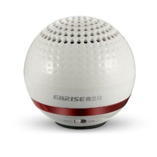 EARISE Powerful Super Micro Mini Portable Bluetooth Speaker for PC / Phone / Tablet / Apple iPod Touch / iPad / iPhone 4 /  Player (White), by Gemini Doctor Computers & Accessories