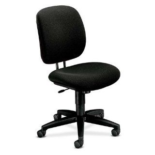 HON ComforTask 5902 Task Swivel Chair   Steel Black Frame23" x 28" x 30"   Olefin Black Seat 