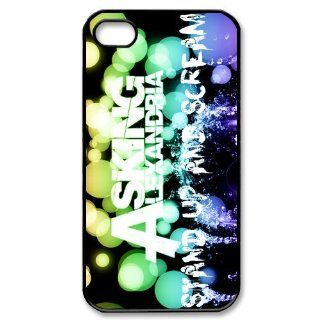 Fashion Asking Alexandria Personalized iPhone 4 4S Hard Case Cover  CCINO Cell Phones & Accessories