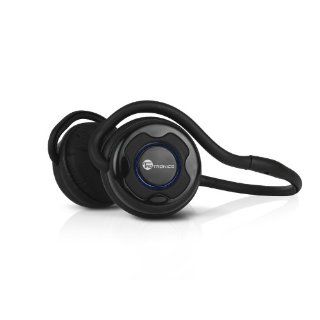 TaoTronics TT BH03 Bluetooth Stereo Headphone (Black, Behind the Neck, Built in Microphone, A2DP/AVRCP, Supporting Wireless Music Streaming and Hands Free Calling) Cell Phones & Accessories