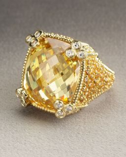 Judith Ripka Monaco Sapphire Ring