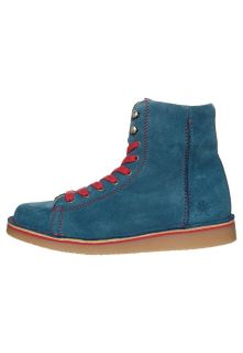 Grünbein LOUIS   Lace up boots   petrol