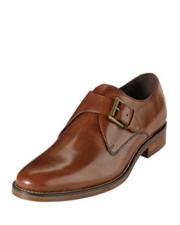Cole Haan Air Madison Monk Strap Loafer, British Tan