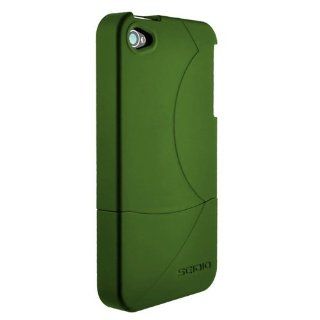 Seidio SURFACE Case for iPhone 4   Sage   Fits AT&T iPhone/Verizon iPhone Cell Phones & Accessories