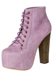 Jeffrey Campbell   LITA   Lace up boots   purple