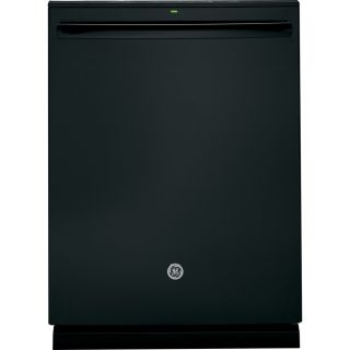 GE 24 in 48 Decibel Built In Dishwasher with Hard Food Disposer and Stainless Steel Tub (Black) ENERGY STAR