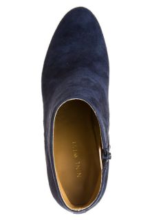 Nine West RIGUMA   High heeled ankle boots   blue