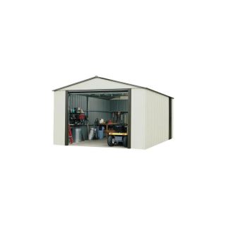 Arrow Vinyl Coated Steel Storage Shed (Common 12 ft x 10 ft; Interior Dimensions 11.76 ft x 9.31 ft)