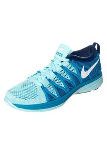 Nike Performance   FLYKNIT LUNAR2   Lightweight running shoes   blue