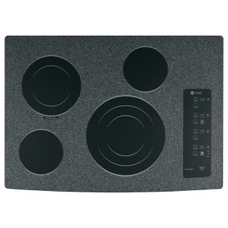 GE Profile 30 in Smooth Surface Electric Cooktop (White)