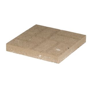 Fulton Tan Brickface Patio Stone (Common 12 in x 12 in; Actual 11.7 in H x 11.7 in L)