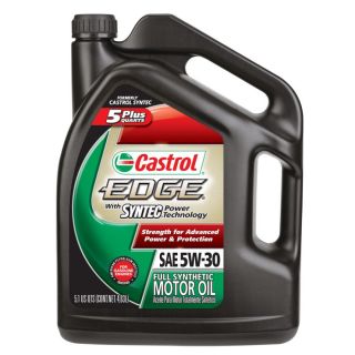 CASTROL 163.2 oz 4 Cycle 5W 30 Full Synthetic Engine Oil