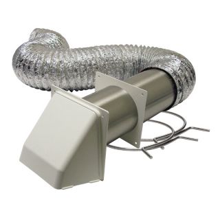 Lambro 4 in x 5 ft UL Transition Duct Vent Kit