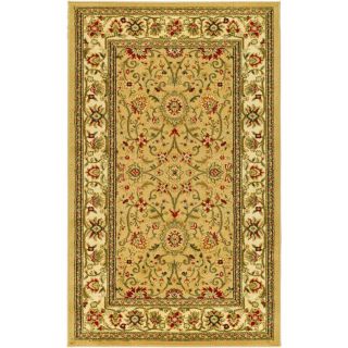 Safavieh 6 ft x 9 ft Beige Kashan Area Rug