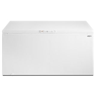 Whirlpool 21.7 cu ft Chest Freezer with Tempature Alarm (White) ENERGY STAR