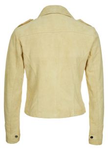 Oakwood LAKE   Leather jacket   yellow
