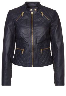 MICHAEL Michael Kors   Leather jacket   blue