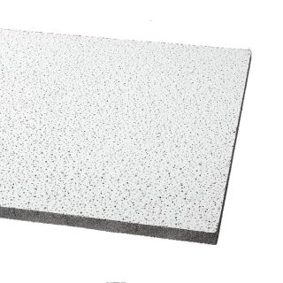 Armstrong 8 Pack Fine Fissured Ceiling Tile Panel (Common 24 in x 48 in; Actual 23.813 in x 47.813 in)