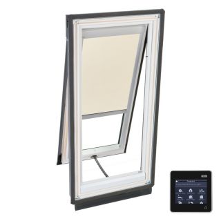 VELUX Solar Powered Venting Laminated Skylight with Solar Powered Light Blocking Shade (Fits Rough Opening 29.88 in x 24 in; Actual 21 in x 5 in)