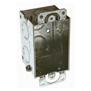 Raco 10 cu in 1 Gang Switch Low Voltage Metal Electrical Box