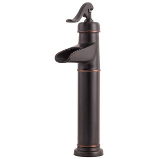 Pfister Ashfield Tuscan Bronze 1 Handle Single Hole/4 in Centerset WaterSense Labeled Bathroom Sink Faucet (Drain Included)