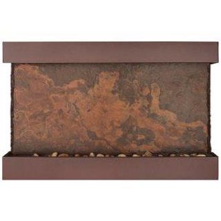 Horizon Falls Large Coppervein Indoor Wall Fountain   Wall Hanging Fountains