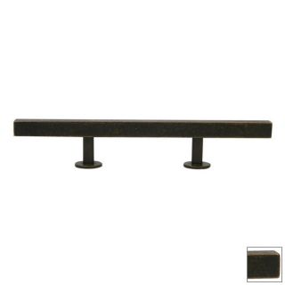 Lews Hardware 3 3/4 in Center to Center Oil Rubbed Bronze Bar Series Bar Cabinet Pull