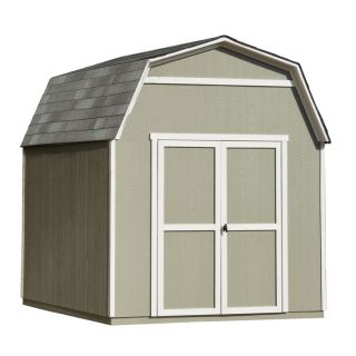 Heartland Ridgeview Gambrel Engineered Wood Storage Shed (Common 8 ft x 10 ft; Interior Dimensions 8 ft x 10 ft)