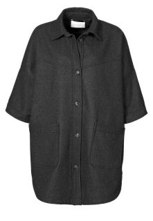 Selected Femme   ROLA CAPE   Wool Coat   grey