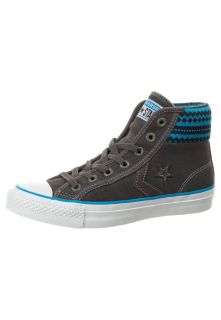 Converse   STAR PLAYER SOCK MID   High top trainers   charcoal