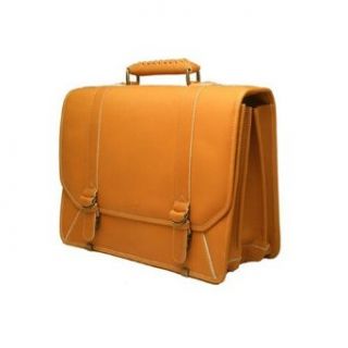 Leather Briefcase Rawlings Baseball Glove Leather 3 Gusset Computer Brief (Tan) Clothing