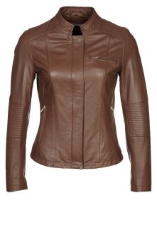 Stefanel   Leather jacket   brown