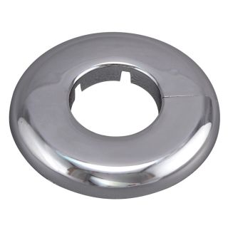 Plumb Pak 2 in Chrome Shallow Floor and Ceiling Plate