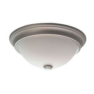 Project Source 13 in W Nickel Integrated LED Ceiling Flush Mount