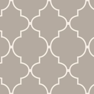 allen + roth Taupe Peelable Vinyl Prepasted Textured Wallpaper