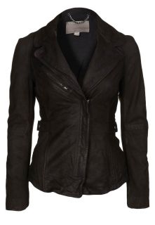 muubaa   AMISSUS   Leather jacket   black