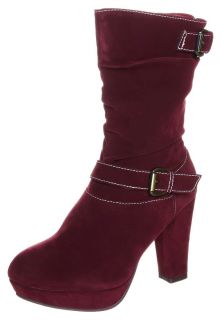 Even&Odd   High heeled boots   red