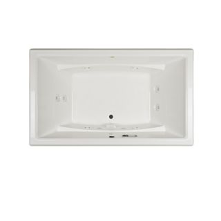 Jacuzzi Acero 66 in L x 36 in W x 25 in H 2 Person White Rectangular Whirlpool Tub