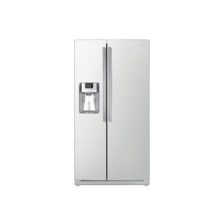 Samsung 25.6 cu ft Side by Side Refrigerator (White) ENERGY STAR